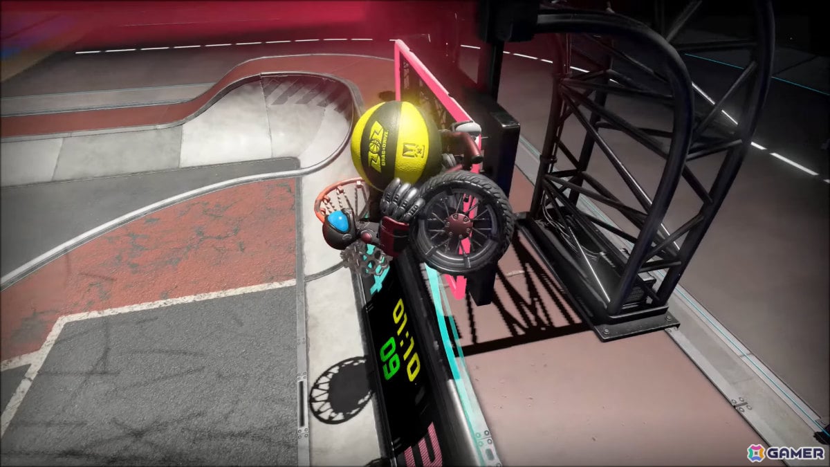 Switch 2のマウス操作で遊ぶ3×3バスケ風ゲーム「ドラッグ アンド ドライブ」の配信日が8月14日に決定！の画像4