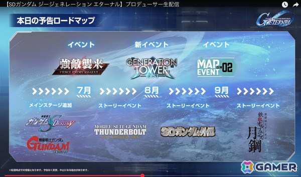 「SDガンダム ジージェネレーション エターナル」メインステージ「機動戦士ガンダムSEED DESTINY」「機動戦士ガンダム 逆襲のシャア」が6月30日に追加！の画像1