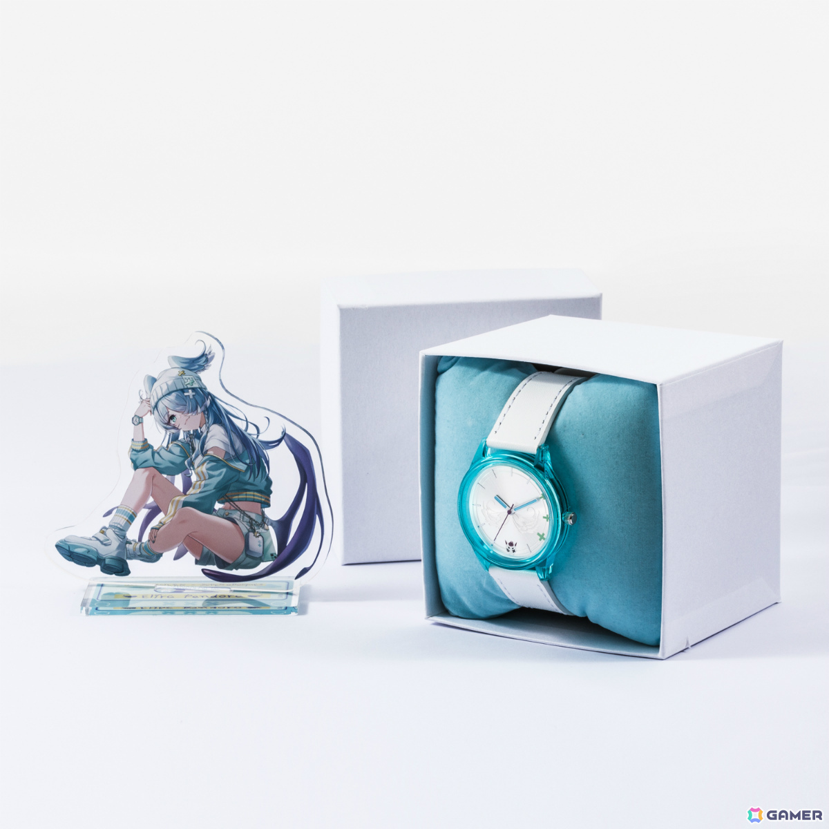 「NIJISANJI EN」闇ノシュウさん&エリーラペンドラさんのファッショングッズが登場!日常使いできるバッグ、腕時計、財布やスマホストラップ、フォンタブなどの画像