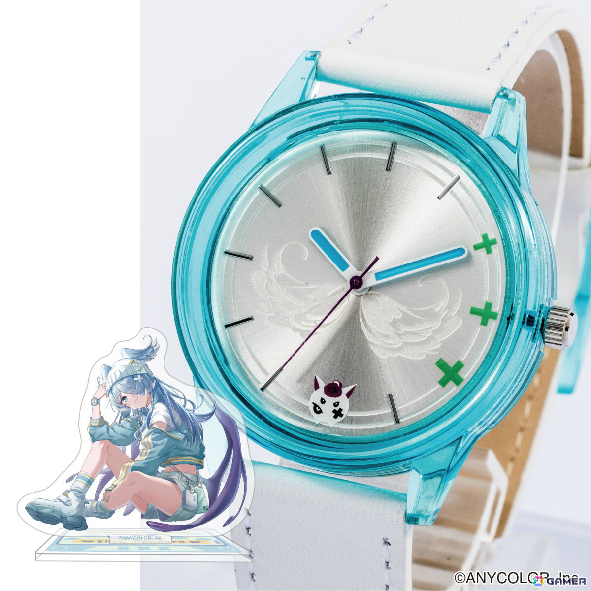 「NIJISANJI EN」闇ノシュウさん&エリーラペンドラさんのファッショングッズが登場!日常使いできるバッグ、腕時計、財布やスマホストラップ、フォンタブなどの画像