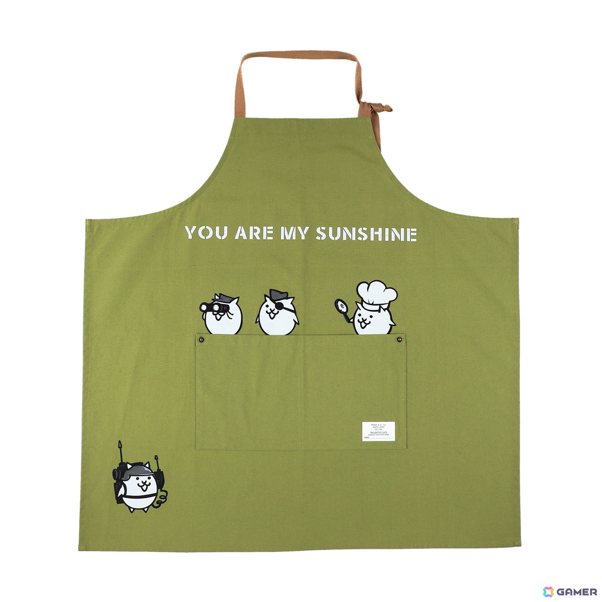 「にゃんこ大戦争」よりグッズ「YOU ARE MY SUNSHINE」コレクションが発売!超撃滅戦車ギガパルドなどをモチーフにしたTシャツやトートバッグなどの画像