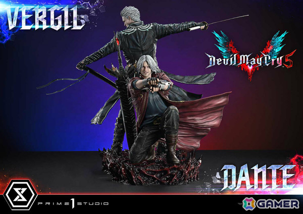 「デビル メイ クライ 5」ダンテとバージルの1/6スケールスタチューが登場！「“大当たり（ジャックポット）”！」の共闘シーンも再現可能の画像15