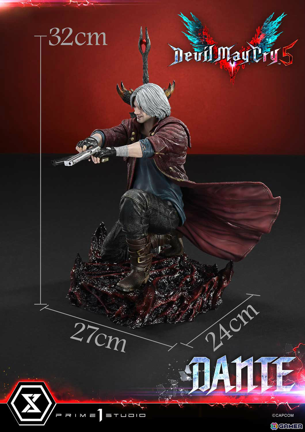 「デビル メイ クライ 5」ダンテとバージルの1/6スケールスタチューが登場!「“大当たり(ジャックポット)”!」の共闘シーンも再現可能の画像