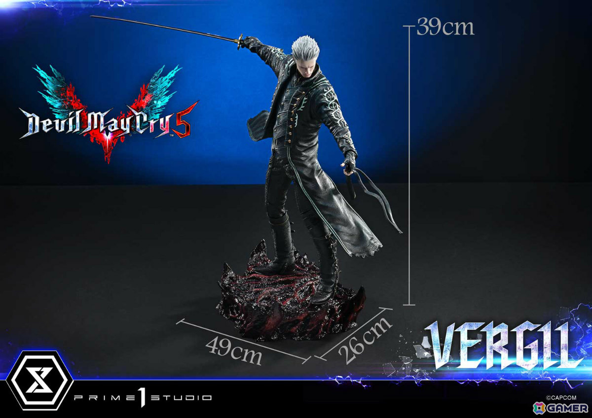 「デビル メイ クライ 5」ダンテとバージルの1/6スケールスタチューが登場!「“大当たり(ジャックポット)”!」の共闘シーンも再現可能の画像
