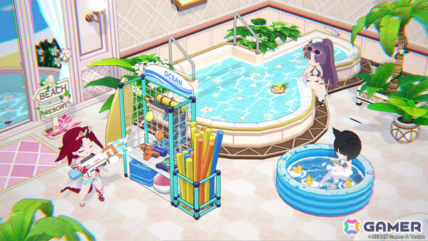 「ブルアカ」水着姿のユカリ、キキョウ、レンゲがピックアップ募集に登場！イベント「百ヨリ出ズル一輪ノ～いざ尋常に、水上勝負～」も開催の画像17