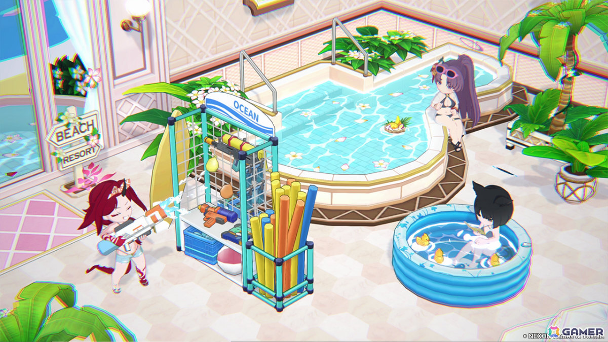「ブルアカ」水着姿のユカリ、キキョウ、レンゲがピックアップ募集に登場!イベント「百ヨリ出ズル一輪ノ~いざ尋常に、水上勝負~」も開催の画像