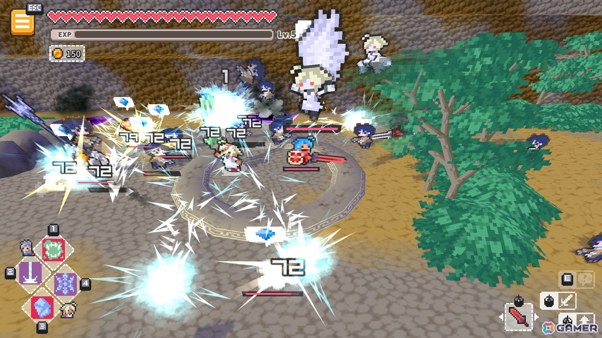 ハクスラローグライトアクション「鍛冶屋とダンジョン: 求ム！魔王を倒す武器」に超高難易度ダンジョン「魔界ノ闘域」が追加！の画像