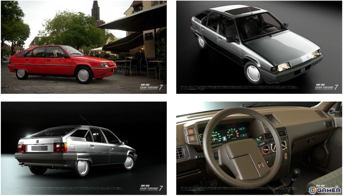 「グランツーリスモ7」6月アップデートが本日15時に配信!新規収録車種として「シトロエン BX 19 TRS '87」などが追加の画像