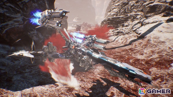 「DAEMON X MACHINA TITANIC SCION」圧倒的火力で戦況を覆す高火力兵器「ヘビーアーマー」の紹介映像が公開！の画像
