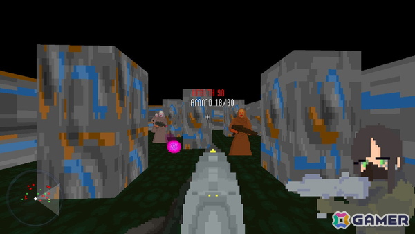 ギャルとなりカルトを壊滅させるオールドスクールFPS「カルトに厳しいギャル」のSwitch版が発売!2つのミニゲームやリニューアルされたエンディングなどが追加の画像