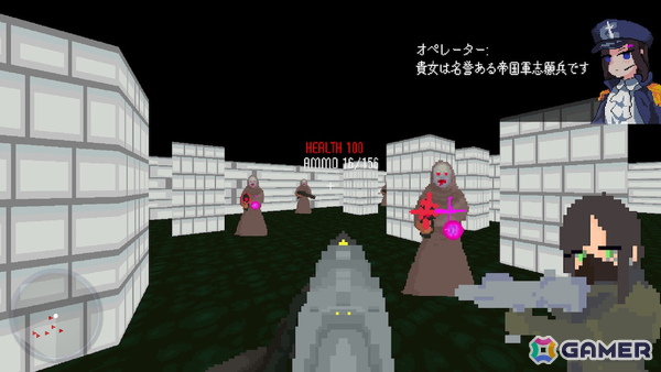 ギャルとなりカルトを壊滅させるオールドスクールFPS「カルトに厳しいギャル」のSwitch版が発売!2つのミニゲームやリニューアルされたエンディングなどが追加の画像