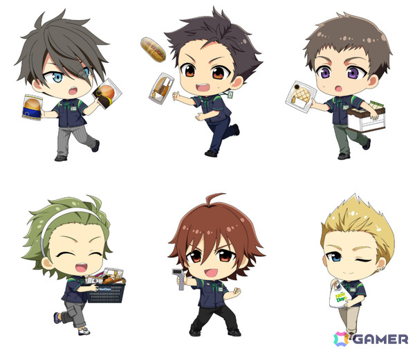 「アイドルマスター SideM」駅で働くアイドルたちの描きおろしコラボグッズが7月4日よりNewDaysで順次販売！の画像2