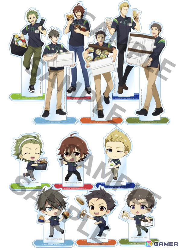 「アイドルマスター SideM」駅で働くアイドルたちの描きおろしコラボグッズが7月4日よりNewDaysで順次販売！の画像3