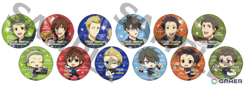 「アイドルマスター SideM」駅で働くアイドルたちの描きおろしコラボグッズが7月4日よりNewDaysで順次販売！の画像