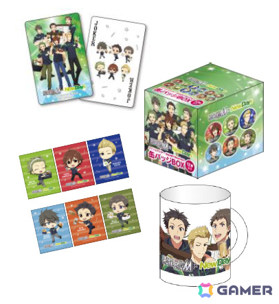 「アイドルマスター SideM」駅で働くアイドルたちの描きおろしコラボグッズが7月4日よりNewDaysで順次販売！の画像