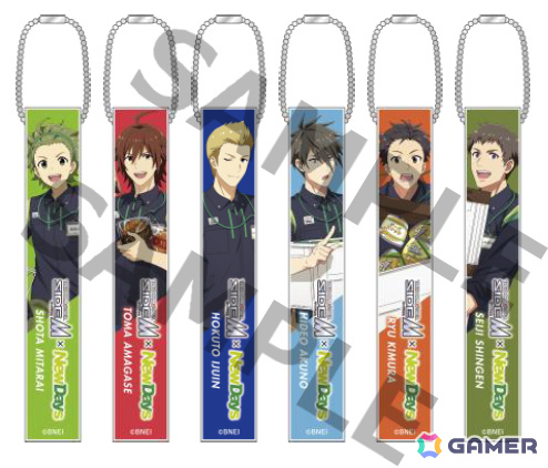 「アイドルマスター SideM」駅で働くアイドルたちの描きおろしコラボグッズが7月4日よりNewDaysで順次販売！の画像