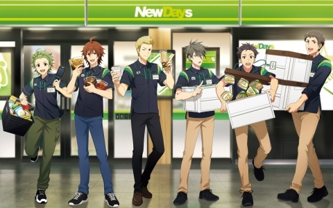 「アイドルマスター SideM」駅で働くアイドルたちの描きおろしコラボグッズが7月4日よりNewDaysで順次販売！