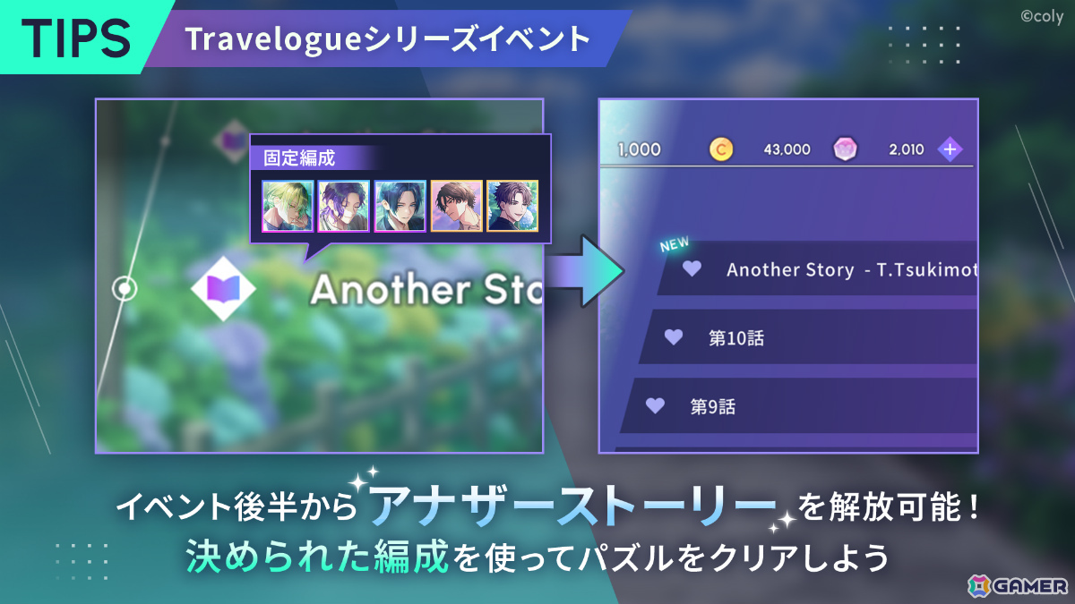 「ブレイクマイケース」Prequelに続く新イベントシリーズ「Travelogue」が開催!第一弾「花景色に映る夢」では管理部にフィーチャーした物語が展開の画像