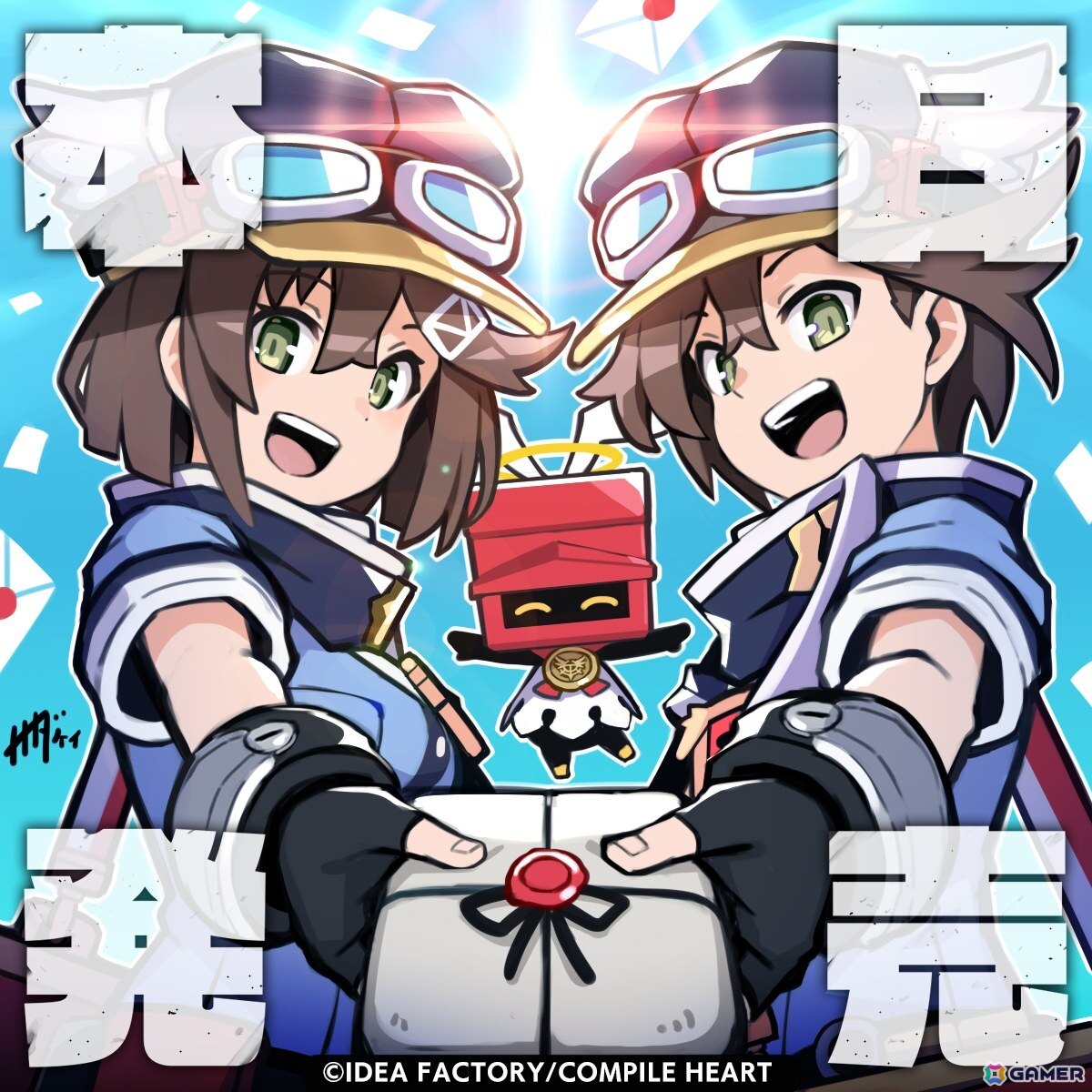 ドタバタ配達RPG「届けろ！戦え！カラミティエンジェルズ」がPS5/PS4/Switchで発売！ナナメダケイ氏が描くポップワールドが魅力の画像