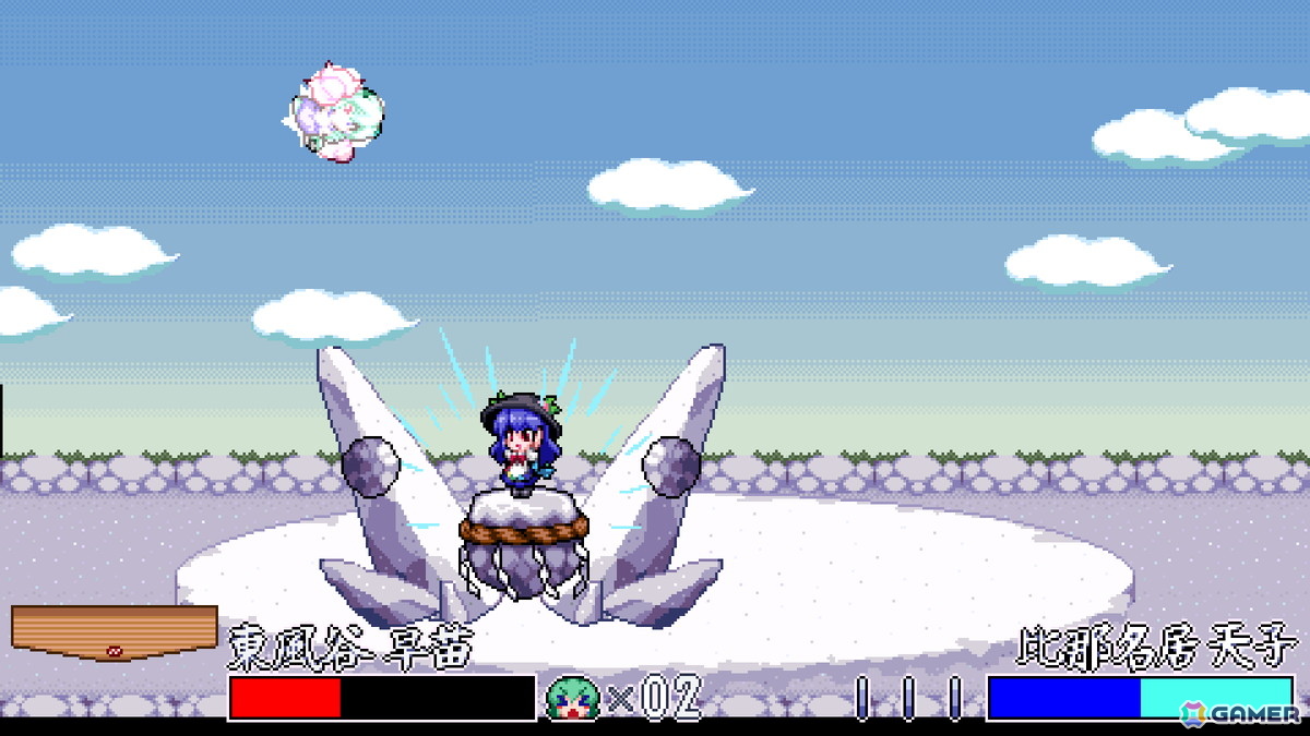 東方二次創作のドットアクションゲーム「東風谷早苗の神風とともに」がSteamで7月11日に配信！東風谷早苗のCVを務めるのは白砂沙帆さんの画像12