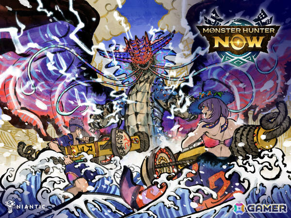 「モンスターハンターNow」古龍・ネロミェールが初登場！有料オンラインイベント「サマーハント2025【溟龍来たる海】」が7月26日・7月27日に開催の画像1