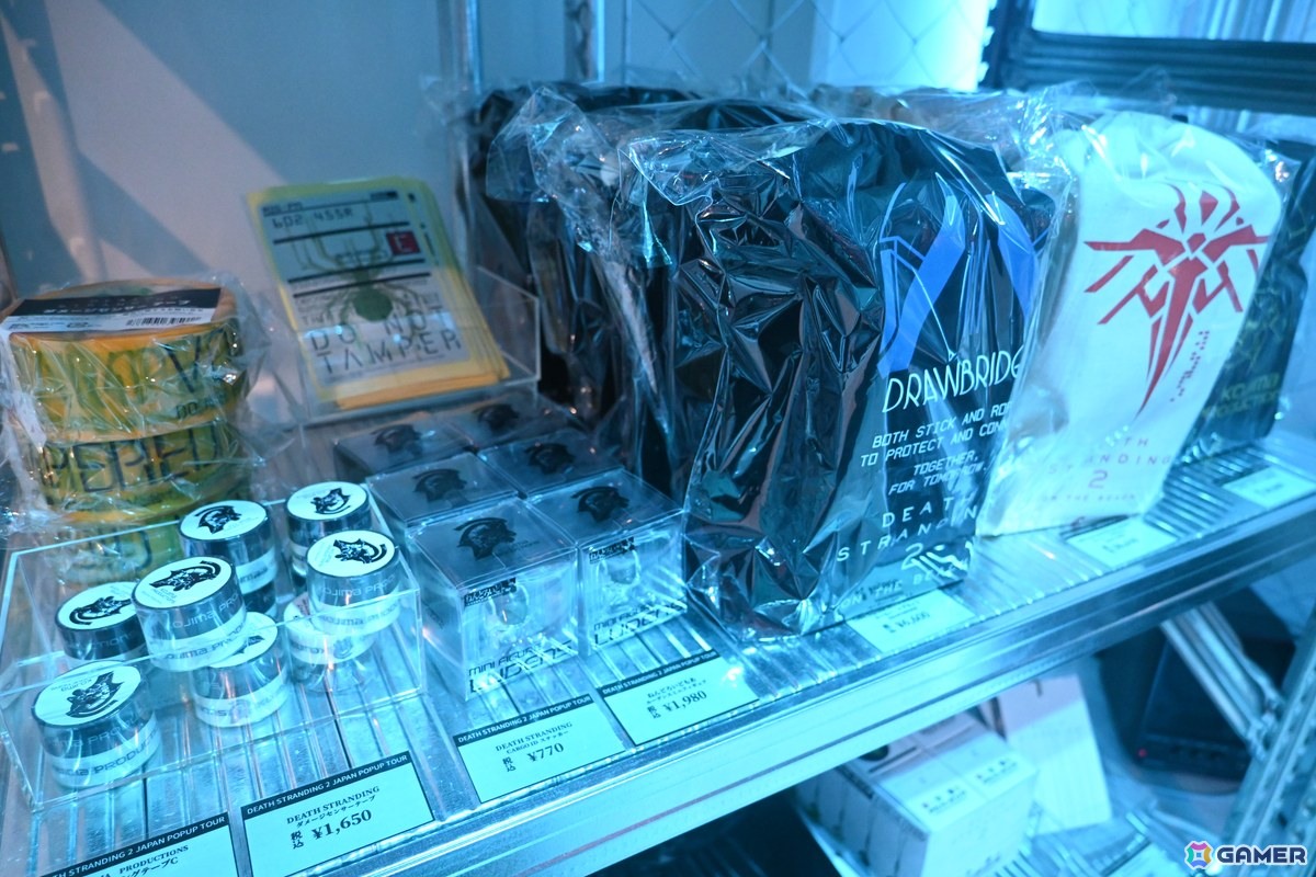 「DEATH STRANDING 2 JAPAN POPUP TOUR」渋谷PARCOで行われた内覧会をレポート！ファン必見のオリジナルグッズが目白押しの画像6