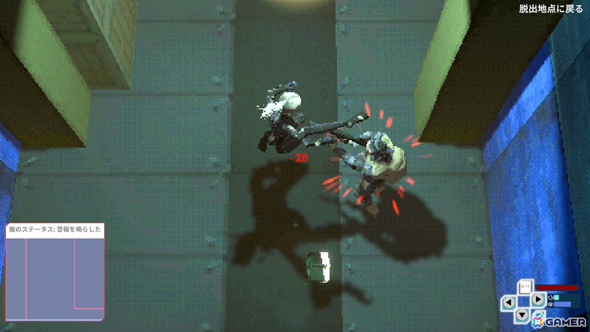 ステルスアクションゲーム「スパイドロップス」がSwitch/Steamで7月31日に配信！90年代作品にインスパイアされたモダンレトロな世界が特徴の画像6