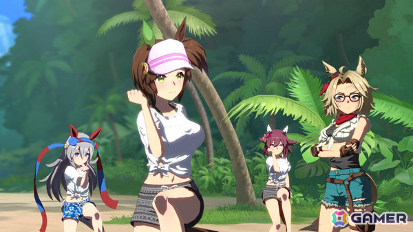 「ウマ娘」新育成シナリオ「無人島へようこそ -DESIGN YOUR ISLAND-」が実装――新CMにはクリストフ・ルメールさんと“金の”武豊さんが出演！？の画像