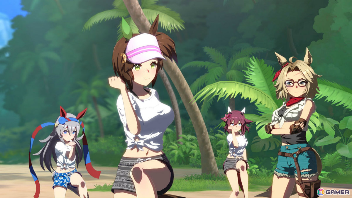 「ウマ娘」新育成シナリオ「無人島へようこそ -DESIGN YOUR ISLAND-」が実装――新CMにはクリストフ・ルメールさんと“金の”武豊さんが出演！？の画像11