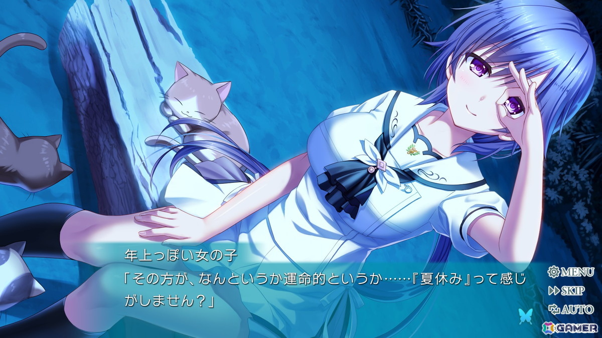 「Summer Pockets REFLECTION BLUE」Steam版が配信開始！新ヒロイン神山識や新ルートなどを追加したパワーアップ版の画像7