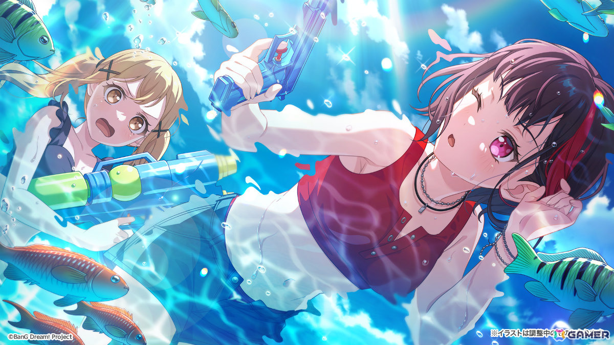 ガルパ」ましろ、りみがドリフェス限定メンバーとして登場！水着姿の