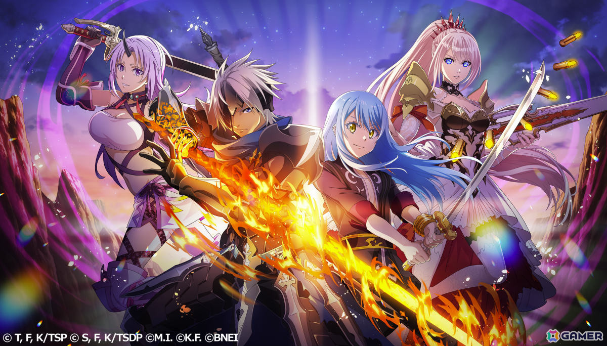 「まおりゅう」×「テイルズ オブ」シリーズのコラボが開催！アルフェン（CV：佐藤拓也）やシオン（CV：下地紫野）、ユーリ姿のリムルなどが登場の画像