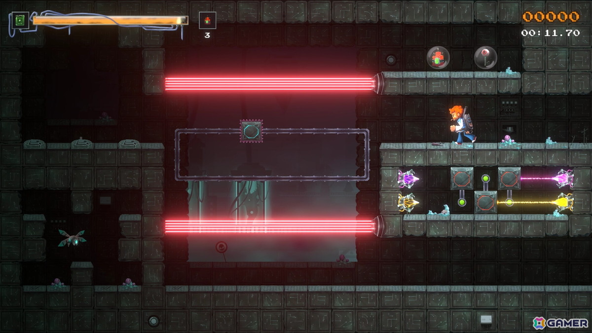 激ムズ2Dアクションゲーム「Klaus Lee - Thunderballs」が発売！1回のダメージが死に直結するハードコア仕様の画像2