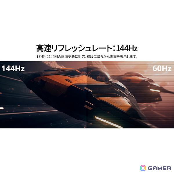 JAPANNEXT、4K144Hzに対応する28インチゲーミングモニターを発売！USB-C接続に対応の画像3