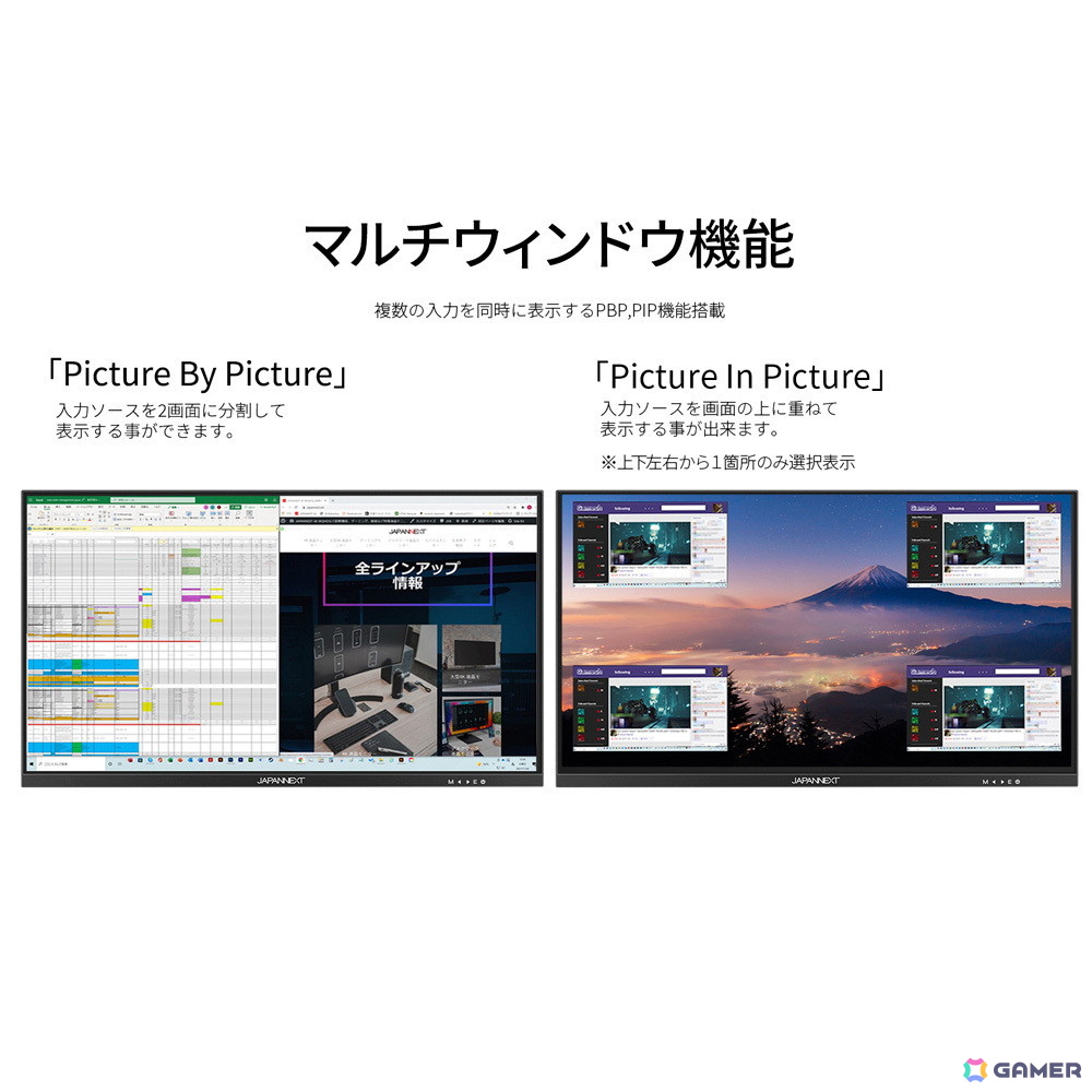 JAPANNEXT、4K144Hzに対応する28インチゲーミングモニターを発売!USB-C接続に対応の画像