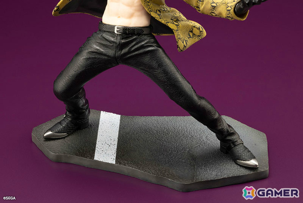「龍が如く」シリーズの真島吾朗が1/6スケールフィギュアで登場！鬼炎のドスを構えたバトルポーズは迫力満点の画像17