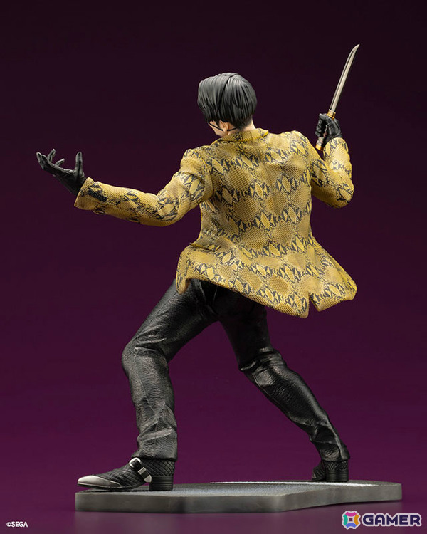 「龍が如く」シリーズの真島吾朗が1/6スケールフィギュアで登場！鬼炎のドスを構えたバトルポーズは迫力満点の画像8