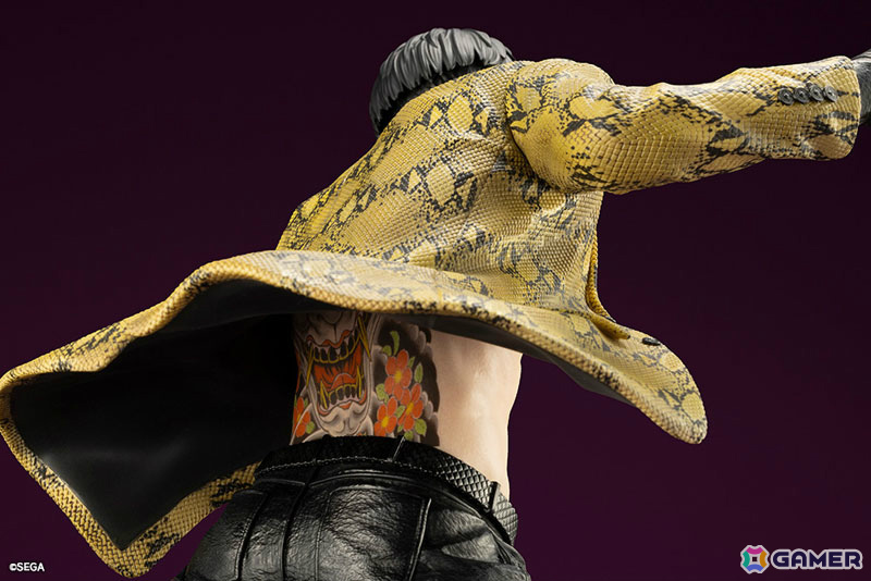 「龍が如く」シリーズの真島吾朗が1/6スケールフィギュアで登場!鬼炎のドスを構えたバトルポーズは迫力満点の画像