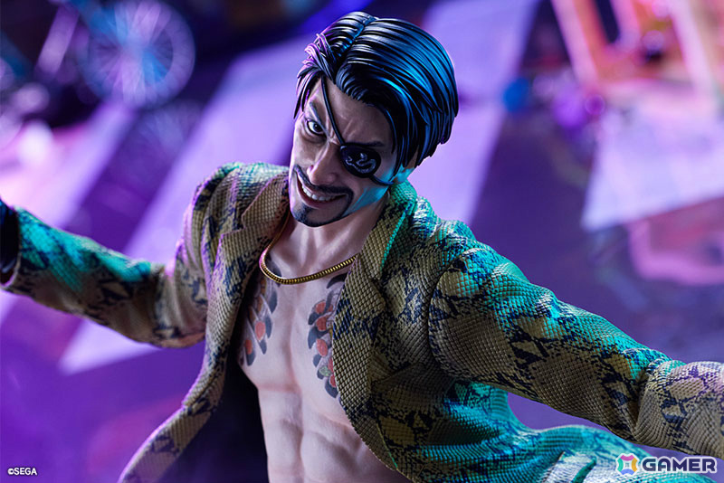 「龍が如く」シリーズの真島吾朗が1/6スケールフィギュアで登場!鬼炎のドスを構えたバトルポーズは迫力満点の画像