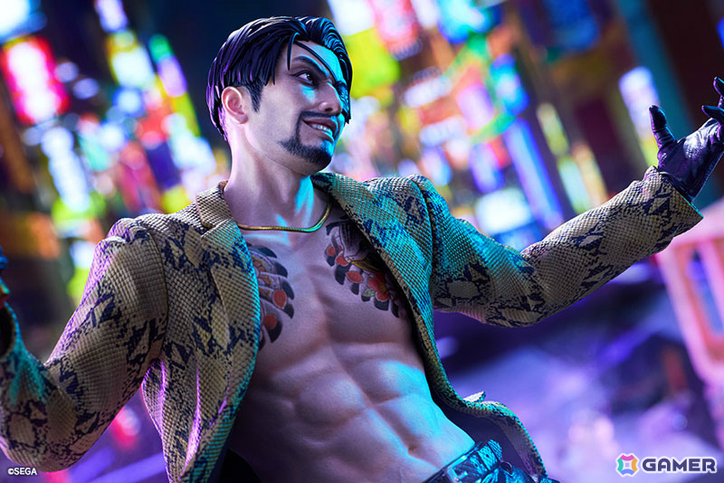 「龍が如く」シリーズの真島吾朗が1/6スケールフィギュアで登場!鬼炎のドスを構えたバトルポーズは迫力満点の画像