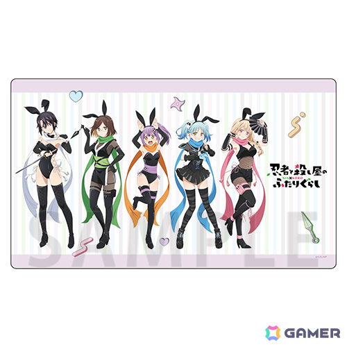 アニメ「忍者と殺し屋のふたりぐらし」さとこ＆このはたちが“バニンジャ”姿で登場のポップアップストアが7月12日よりゲーマーズで開催！の画像11
