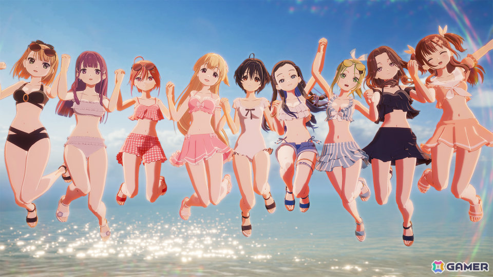 22/7の15thシングル「あなたでなくちゃ」よりグループ初となる水着MVが解禁！堀口悠紀子氏描き下ろしのジャケットも公開の画像1