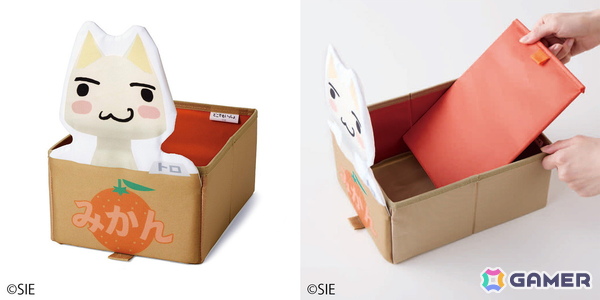 「どこでもいっしょ」と猫部のコラボグッズ第2弾が登場！トロステ風の収納ボックスや引っかけるぬいぐるみポーチなどが販売中の画像8