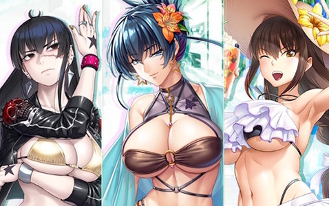 「対魔忍RPG」でストーリーイベント「地下とリゾートと流浪の対魔忍」が開催！水着姿のアサギ、アキラ、深月がピックアップガチャに登場