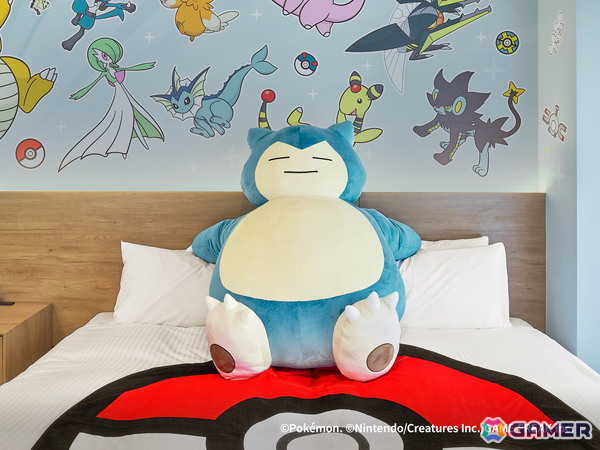 「ポケモンルーム」が100匹のポケモンが散りばめられた新デザインに7月1日よりリニューアル！展開施設も東京・京都・大阪の10施設に拡大の画像5