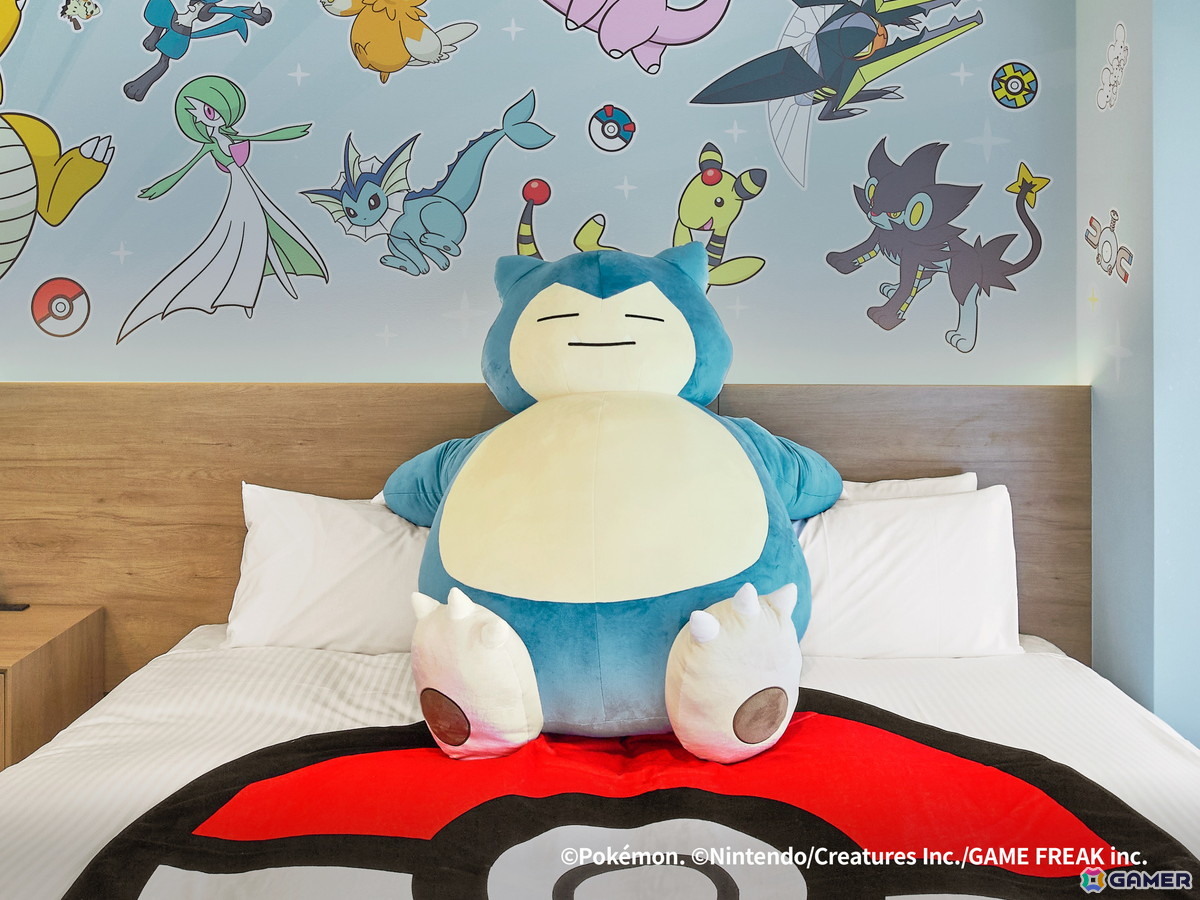 「ポケモンルーム」が100匹のポケモンが散りばめられた新デザインに7月1日よりリニューアル!展開施設も東京・京都・大阪の10施設に拡大の画像