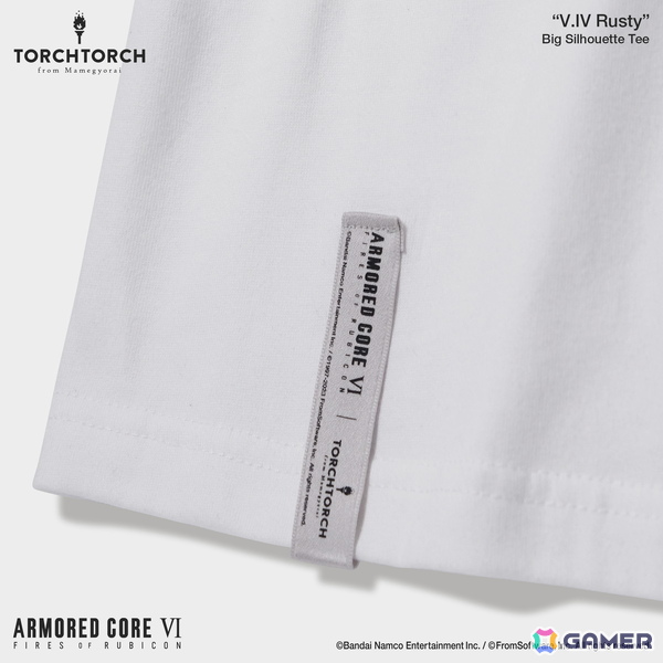 「ARMORED CORE VI FIRES OF RUBICON」に登場するキャラ「V.IV ラスティ」をフィーチャーしたTシャツがTORCH TORCHより登場！の画像8
