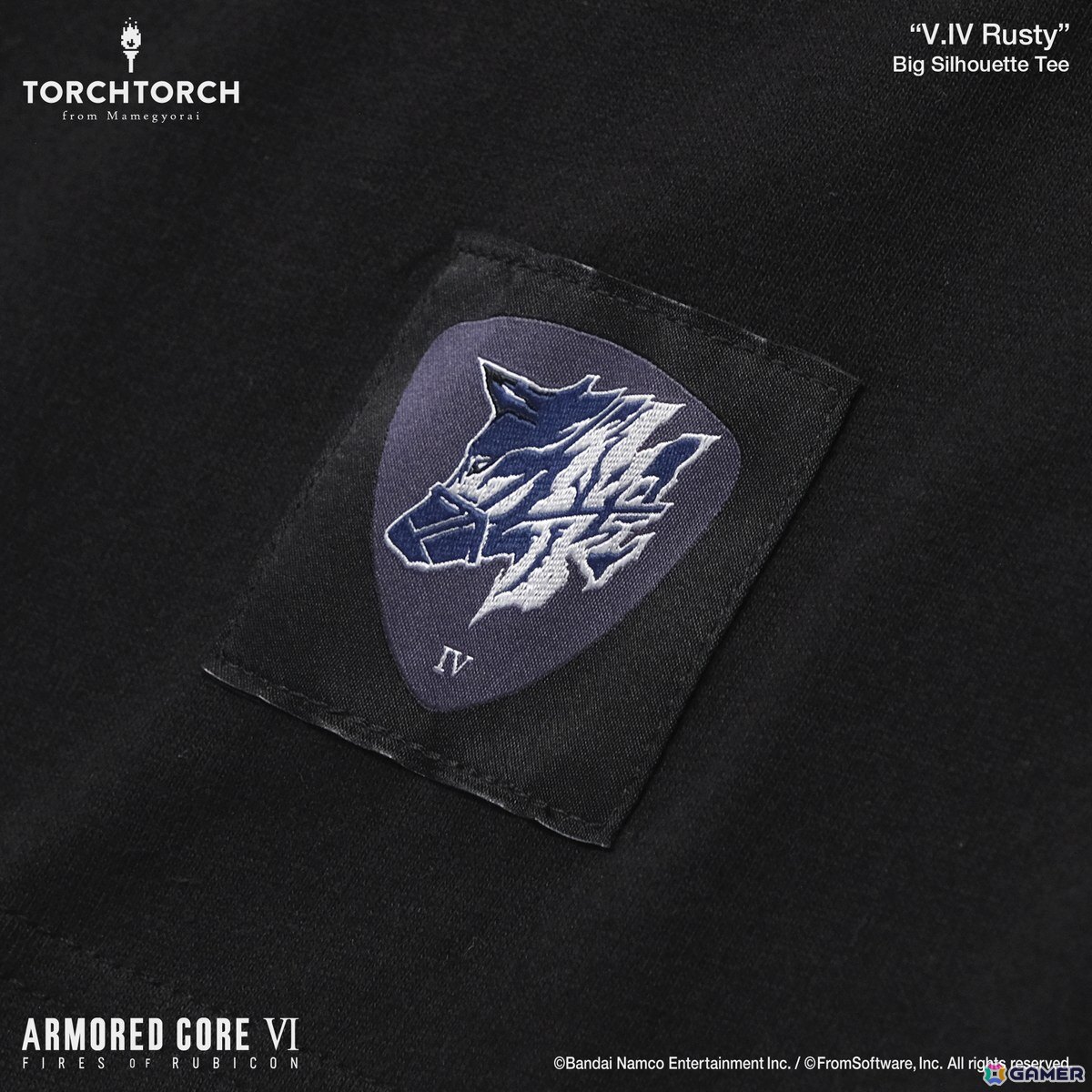 ARMORED CORE Ⅵ TORCH TORCH ラスティ エンブレム ARMORED CORE VI FIRES OF RUBICON × TORCH TORCH/ ヴェスパー