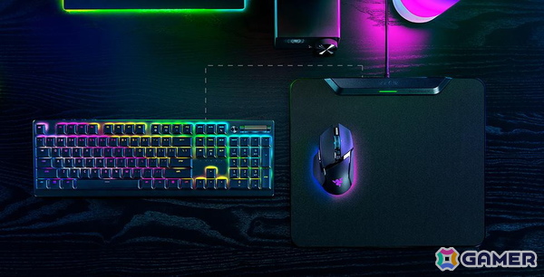 Razer、置くだけでマウスを充電できるマウスパッド「Razer HyperFlux V2」を7月4日に発売！ハードタイプとクロスタイプの2種の表面加工がラインアップの画像2