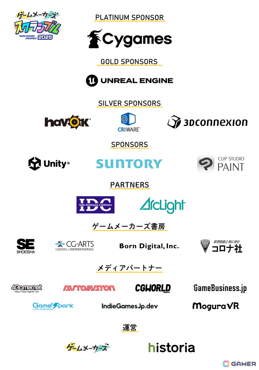 ゲームづくりが楽しく学べる無料イベント「ゲームメーカーズ スクランブル 2025」の参加登録がスタート！時田貴司氏ら登壇の講演情報もの画像